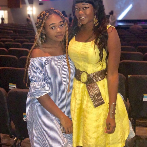 Yellow Calvin Klein sundress - Picture 2 of 2